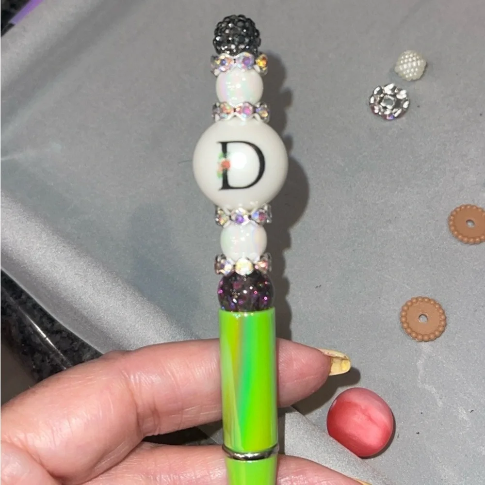 HANDCRAFTED-DESIGN YOUR MONOGRAM PEN * Restocked! * - Picture 5 of 14